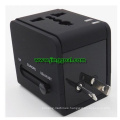 Universal USB plug travel adapter